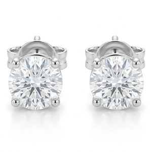 עגילי בריליאנט 925