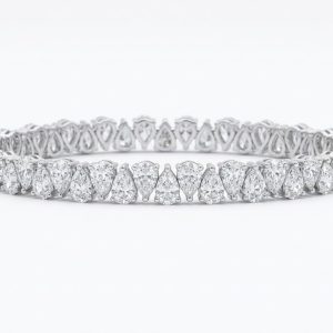 צמיד טניס טיפות 925